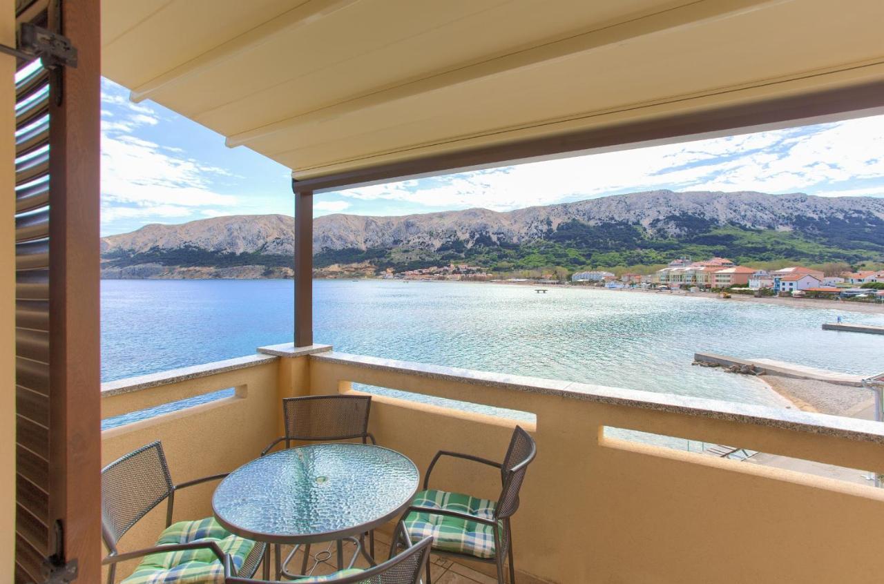 Apartment Frane Baška Eksteriør billede