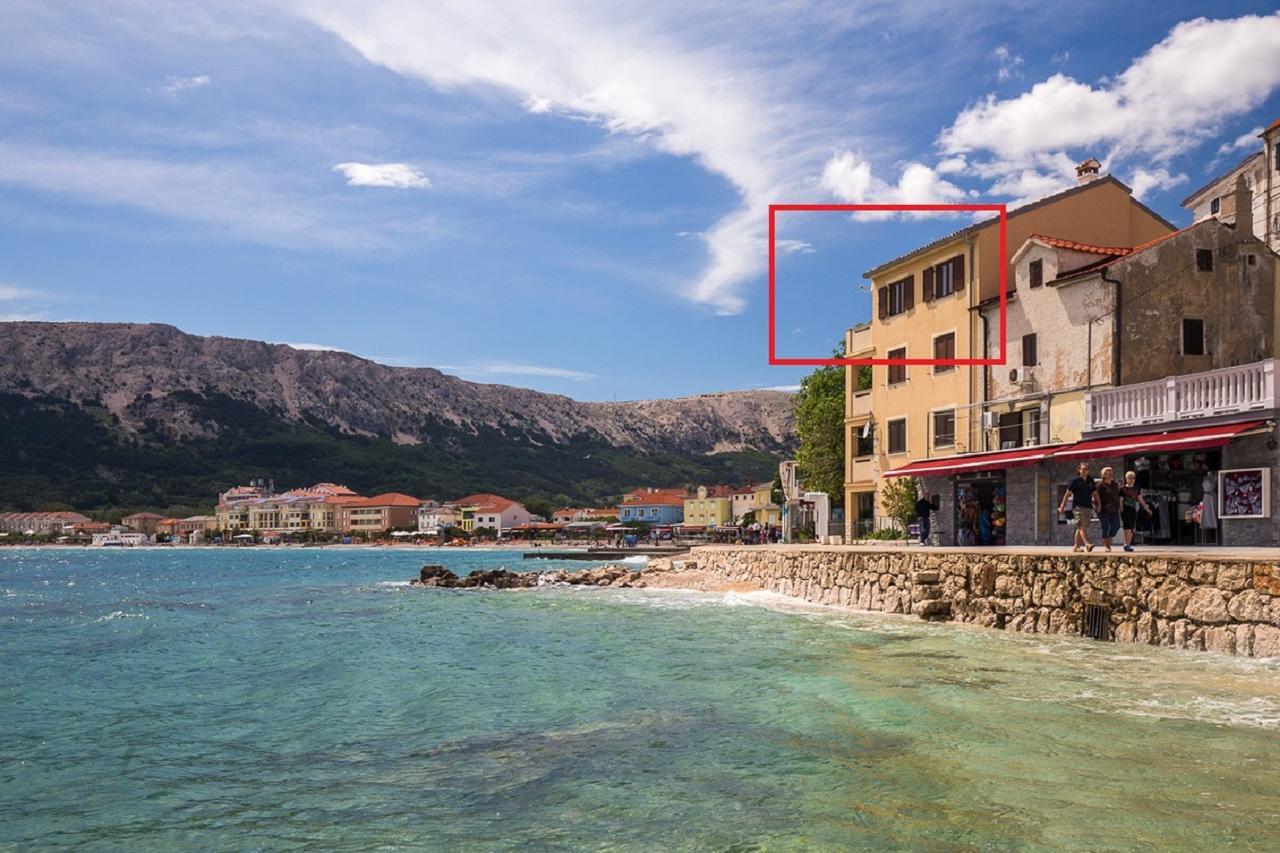 Apartment Frane Baška Eksteriør billede